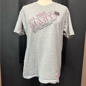 New York Giants Breast Cancer Awareness NFL T-Shirt